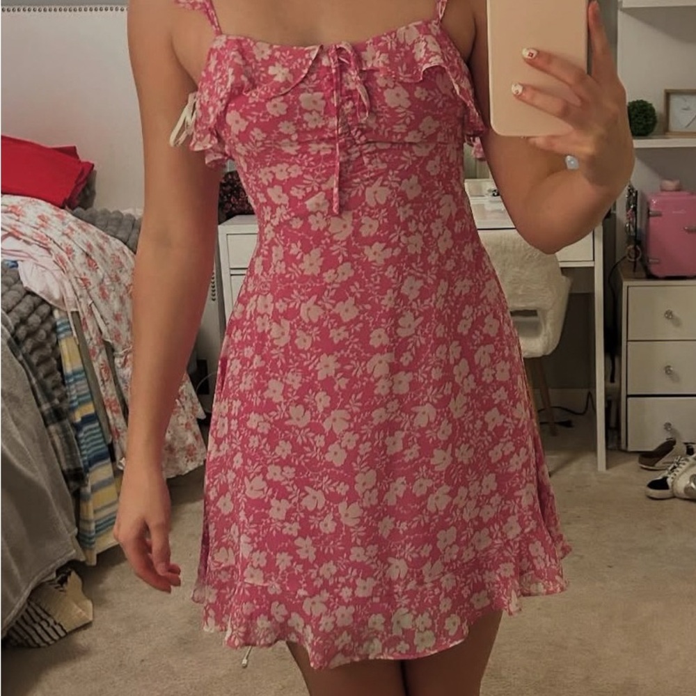 Floral Pink Sundress